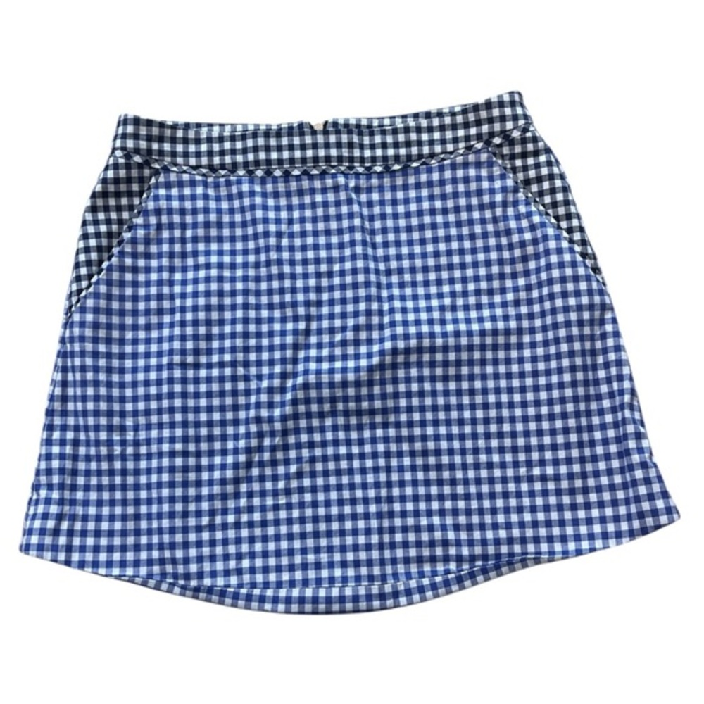 Richard Nicoll Checkered Mini Skirt with Pockets